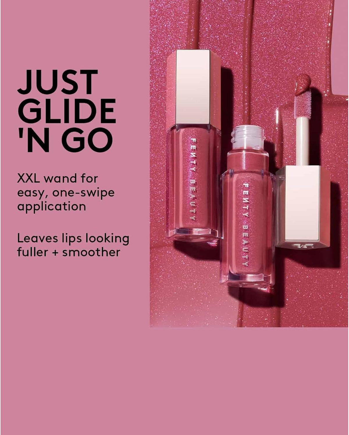 FENTY BEAUTY The Gloss Bomb Vault Full-Size Universal Lip Luminizer 10-Piece Set