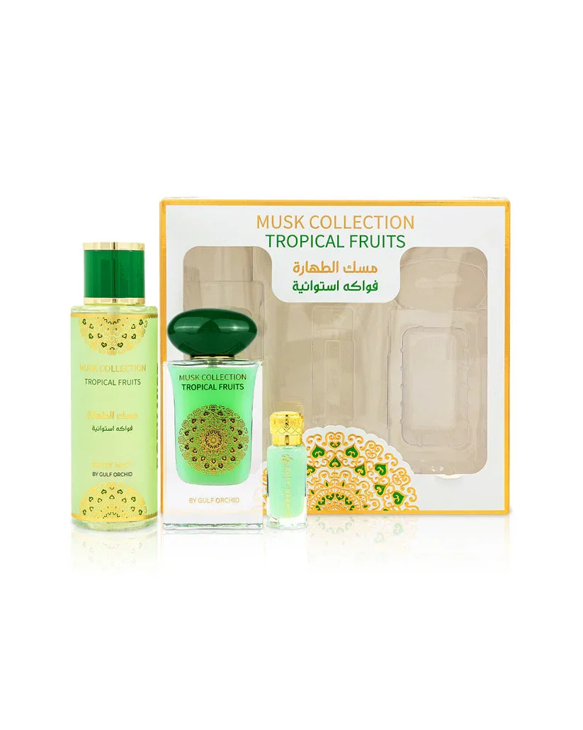 Gulf Orchid Musk Tropical Fruits Fragrance Set