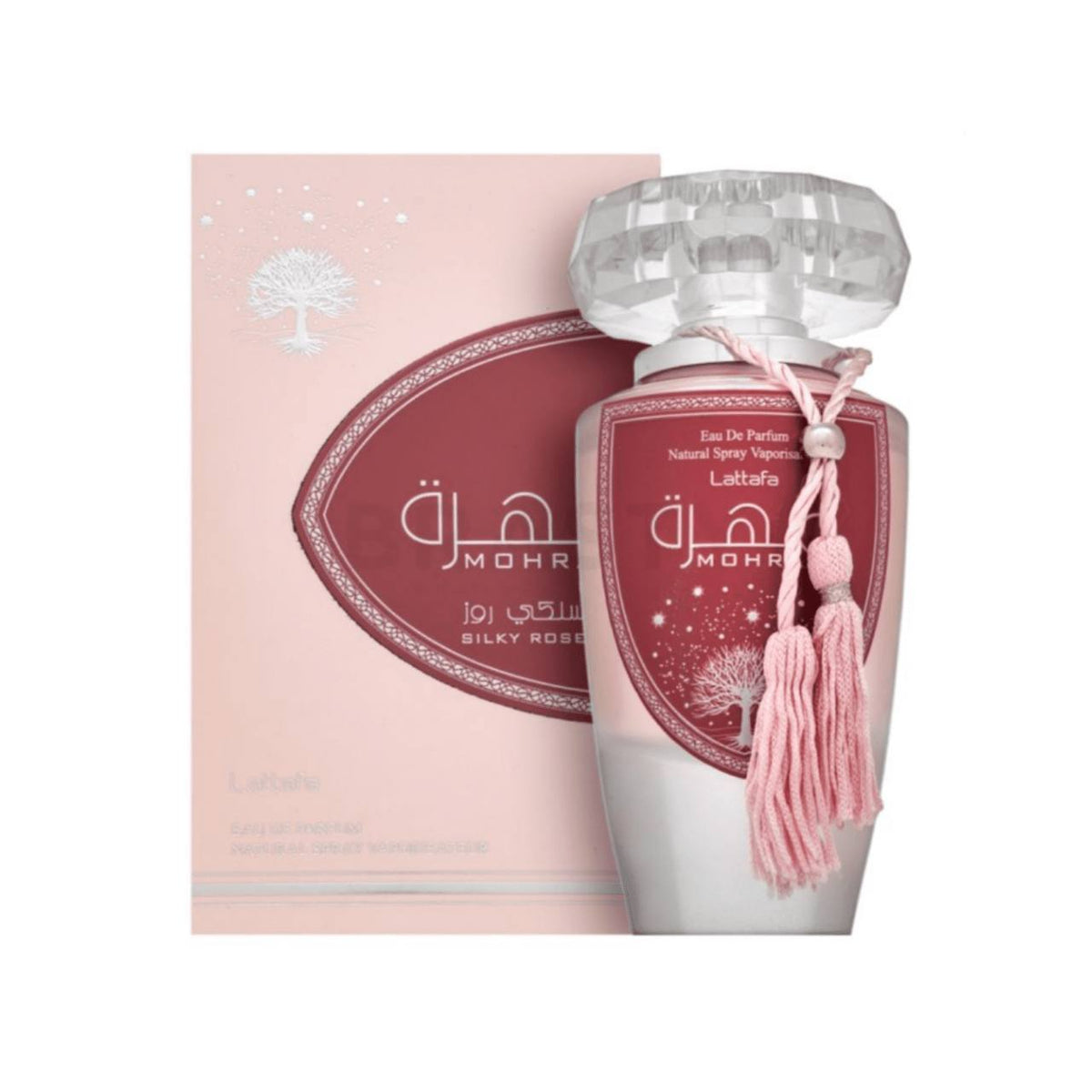 Lattafa Mohra Silky Rose Eau de Parfum for Women - Long Lasting Floral Fragrance