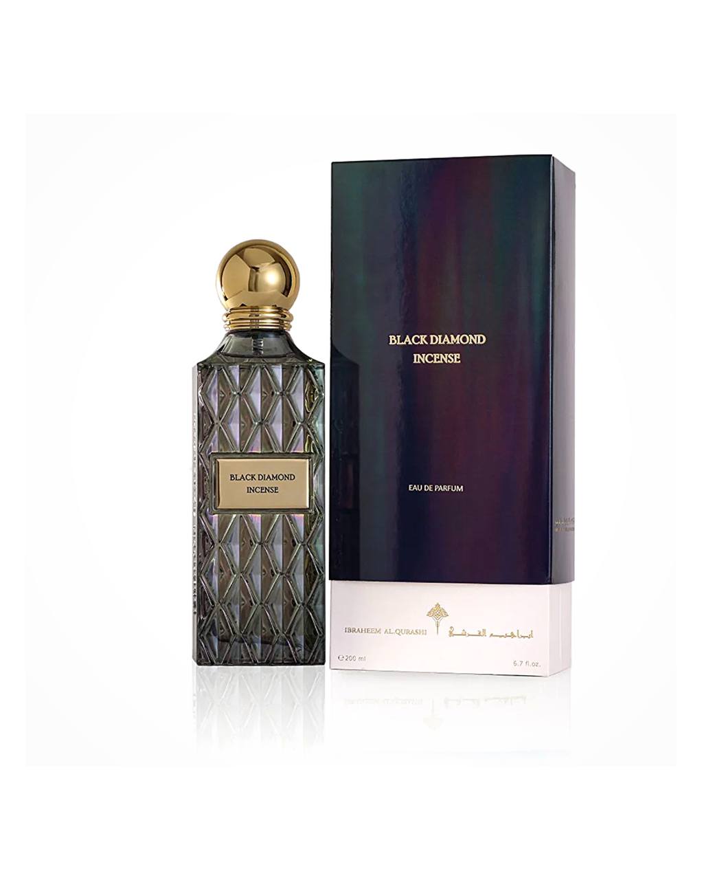 Ibrahim Al Qurashi Black Diamond Premium Incense - 150ml
